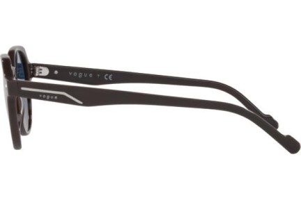 Okulary przeciwsłoneczne Vogue Eyewear VO5370S 291380 Okrągłe Brązowe