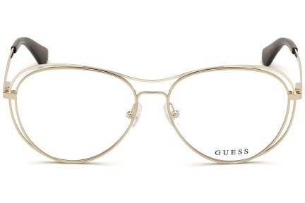 Okulary korekcyjne Guess GU2760 033 Pilotki (Aviator) Złote