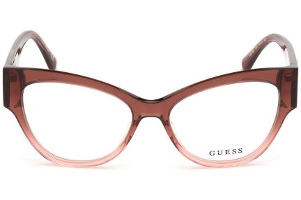 Okulary korekcyjne Guess GU2789 047 Kocie oczy Brązowe