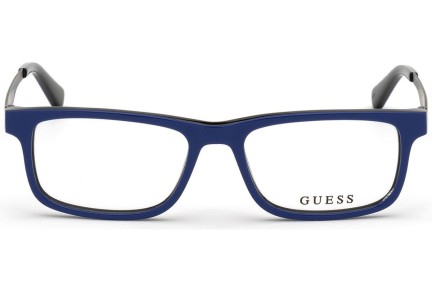 Okulary korekcyjne Guess GU9194 092 Prostokątne Niebieskie