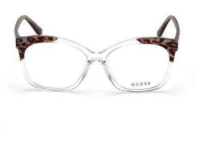 Okulary korekcyjne Guess GU2820 026 Kocie oczy Przezroczyste