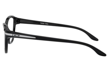 Okulary korekcyjne Oakley Twin Tail OY8008 800805 Kocie oczy Czarne