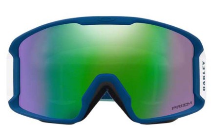 Gogle narciarskie Oakley Line Miner XM OO7093-18 PRIZM Pojedyncze | Shield Niebieskie