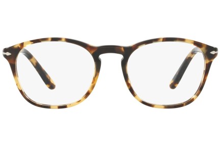 Okulary korekcyjne Persol PO3007V 1056 Kwadratowe Havana