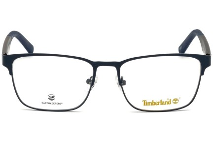 Okulary korekcyjne Timberland TB1575 091 Kwadratowe Niebieskie