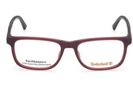 Okulary korekcyjne Timberland TB1722 069 Prostokątne Czerwone