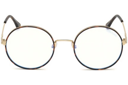 Okulary korekcyjne Tom Ford FT5632-B 052 Okrągłe Havana