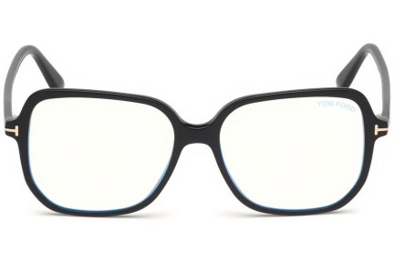 Okulary korekcyjne Tom Ford FT5578-B 001 Kwadratowe Czarne