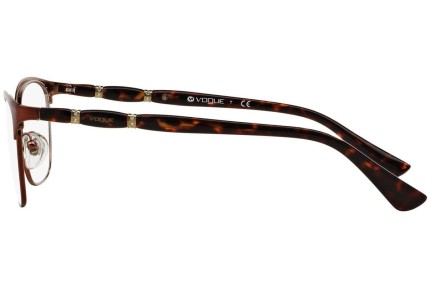 Okulary korekcyjne Vogue Eyewear VO3987B 811 Kwadratowe Brązowe