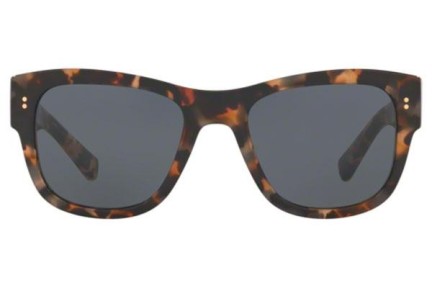 Okulary przeciwsłoneczne Dolce & Gabbana DG4338 314187 Kwadratowe Havana