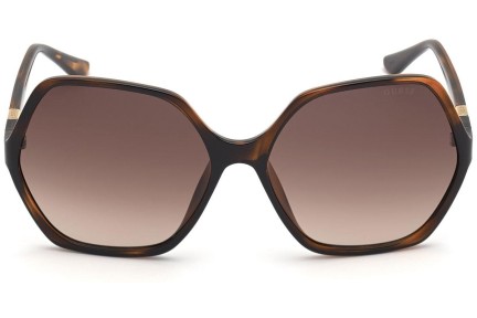 Okulary przeciwsłoneczne Guess GU7747 52F Oversize Havana