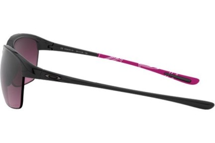 Okulary przeciwsłoneczne Oakley Unstoppable OO9191-10 Polarized Prostokątne Czarne