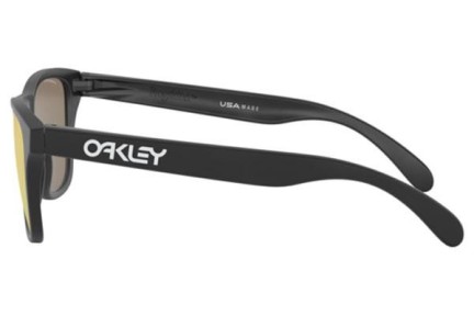 Okulary przeciwsłoneczne Oakley Frogskins XS OJ9006 900617 Kwadratowe Czarne