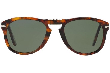 Okulary przeciwsłoneczne Persol Folding 714 Series PO0714 108/58 Polarized Pilotki (Aviator) Havana