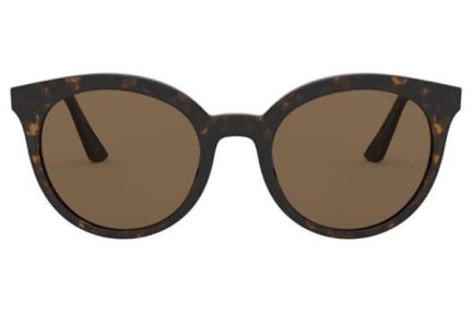 Okulary przeciwsłoneczne Prada PR02XS 2AU8C1 Okrągłe Havana