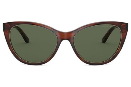 Okulary przeciwsłoneczne Ralph Lauren RL8186 500771 Kocie oczy Havana