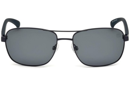 Okulary przeciwsłoneczne Timberland TB9136 91D Polarized Pilotki (Aviator) Niebieskie