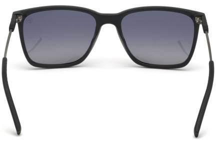 Okulary przeciwsłoneczne Timberland TB9209 02D Polarized Kwadratowe Czarne