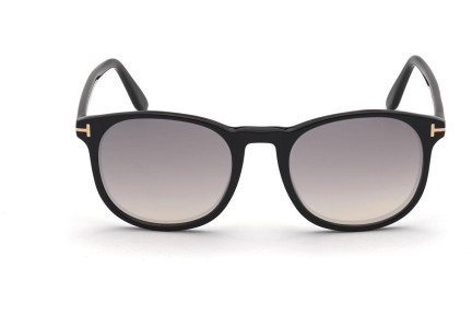 Okulary przeciwsłoneczne Tom Ford FT0858 01C Okrągłe Czarne