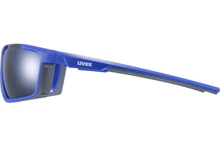 Okulary przeciwsłoneczne uvex sportstyle 310 Blue Mat S4 Prostokątne Niebieskie