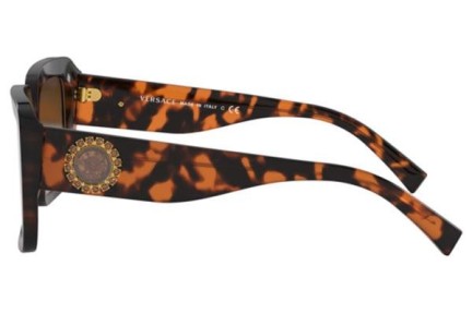 Okulary przeciwsłoneczne Versace VE4384B 944/74 Oversize Havana