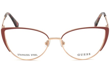 Okulary korekcyjne Guess GU2813 070 Kocie oczy Czerwone