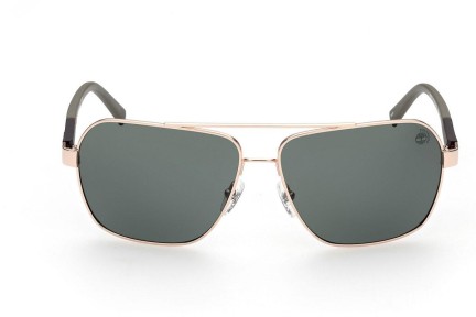 Okulary przeciwsłoneczne Timberland TB9257 32R Polarized Pilotki (Aviator) Złote