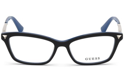 Okulary korekcyjne Guess GU2797 005 Prostokątne Czarne