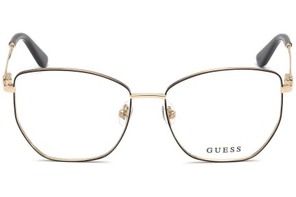 Okulary korekcyjne Guess GU2825 001 Kwadratowe Złote