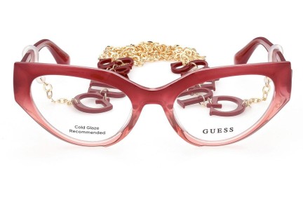 Okulary korekcyjne Guess GU2853 074 Kocie oczy Różowe