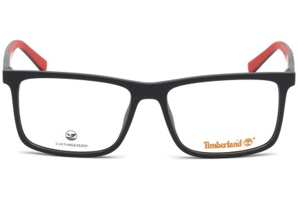 Okulary korekcyjne Timberland TB1627 002 Kwadratowe Czarne