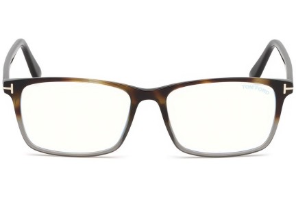 Okulary korekcyjne Tom Ford FT5584-B 056 Prostokątne Havana