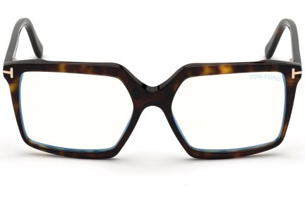 Okulary korekcyjne Tom Ford FT5689-B 052 Kwadratowe Havana