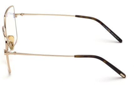 Okulary korekcyjne Tom Ford FT5739-B 028 Kwadratowe Złote