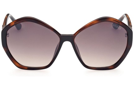 Okulary przeciwsłoneczne Guess GU7813 52F Oversize Havana