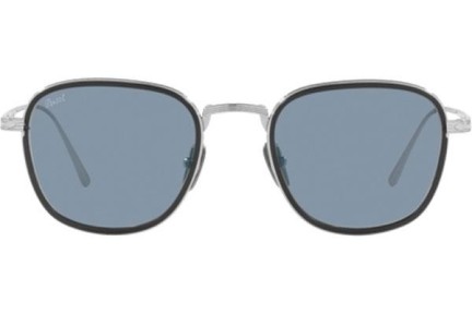 Okulary przeciwsłoneczne Persol PO5007ST 800656 Kwadratowe Srebrne