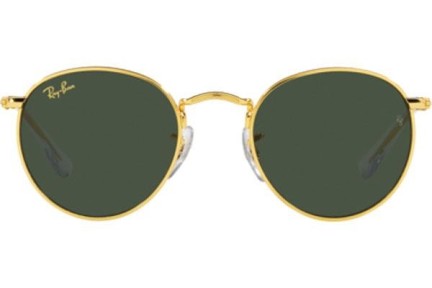 Okulary przeciwsłoneczne Ray-Ban Junior Round Junior RJ9547S 286/71 Okrągłe Złote