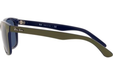 Okulary przeciwsłoneczne Ray-Ban RB4181 657080 Kwadratowe Zielone