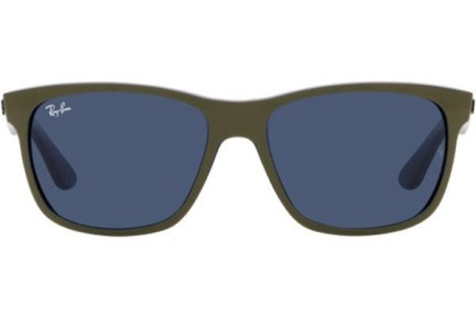 Okulary przeciwsłoneczne Ray-Ban RB4181 657080 Kwadratowe Zielone