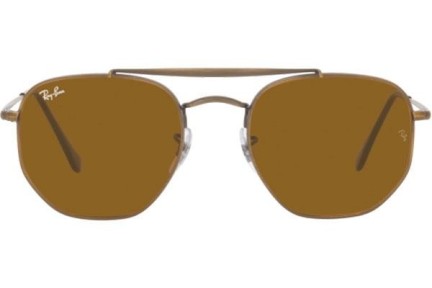 Okulary przeciwsłoneczne Ray-Ban Marshal RB3648 922833 Kwadratowe Złote