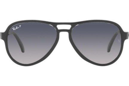 Okulary przeciwsłoneczne Ray-Ban Vagabond RB4355 654578 Polarized Pilotki (Aviator) Czarne