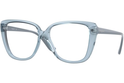 Okulary korekcyjne Vogue Eyewear VO5413 2966 Kocie oczy Niebieskie