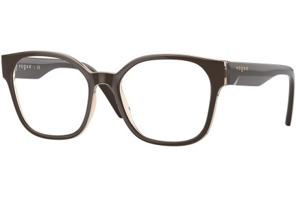 Okulary korekcyjne Vogue Eyewear VO5407 2959 Kwadratowe Brązowe