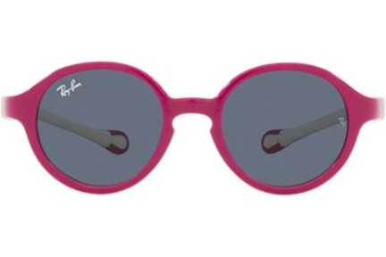 Okulary przeciwsłoneczne Ray-Ban Junior RJ9075S 710187 Okrągłe Fioletowe