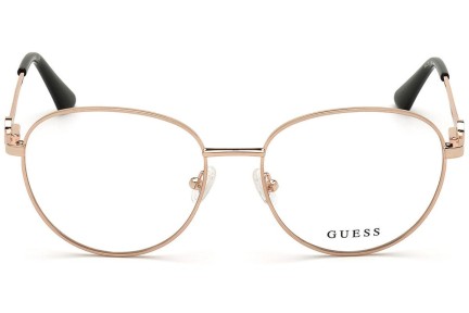 Okulary korekcyjne Guess GU2756 028 Okrągłe Złote