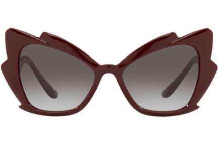 Okulary przeciwsłoneczne Dolce & Gabbana DG6166 32858G Kocie oczy Czerwone