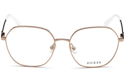 Okulary korekcyjne Guess GU2780 028 Okrągłe Złote