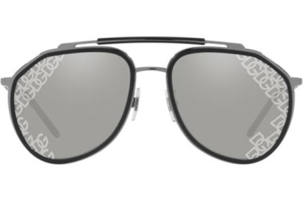 Okulary przeciwsłoneczne Dolce & Gabbana DG2277 04/6G Pilotki (Aviator) Szare