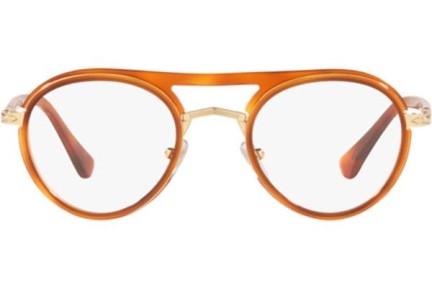 Okulary korekcyjne Persol PO2485V 1145 Okrągłe Havana