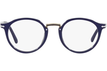 Okulary korekcyjne Persol PO3185V 1144 Okrągłe Niebieskie